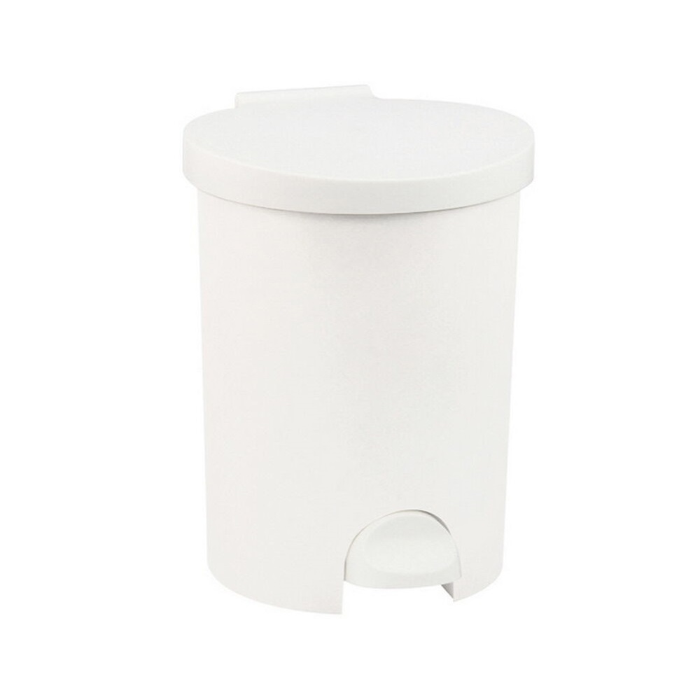 Szemetes kuka pedálos műanyag 15 literes kivehető tartállyal Curver fehér