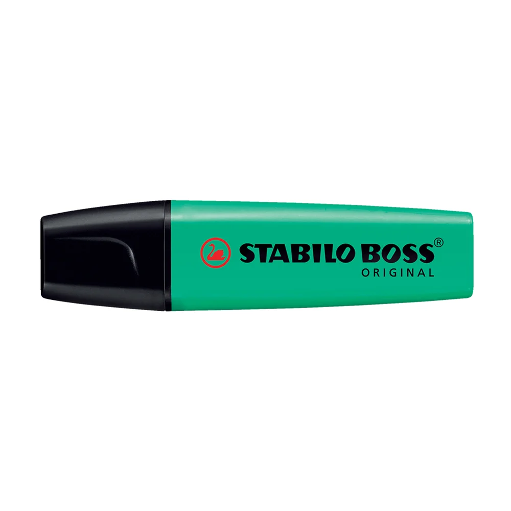 Szövegkiemelő 2-5mm, vágott hegyű, STABILO Boss original türkiz - Image 2