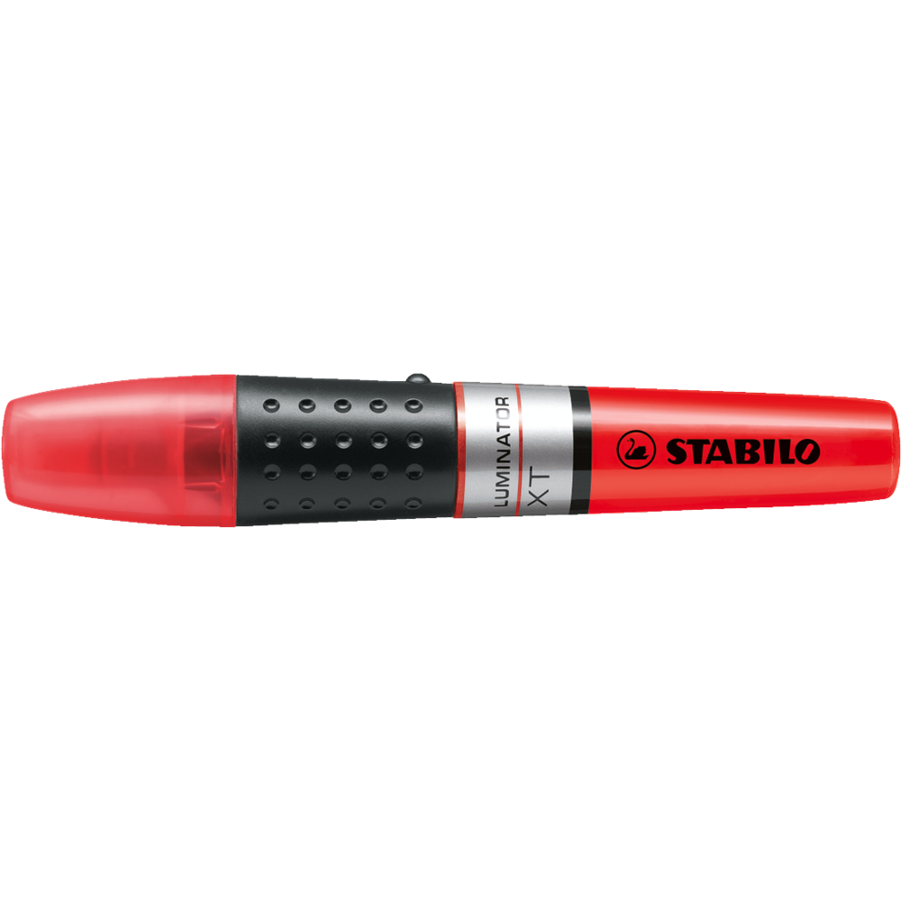 Szövegkiemelő 2-5mm, hengeres test Stabilo Luminator piros - Image 2