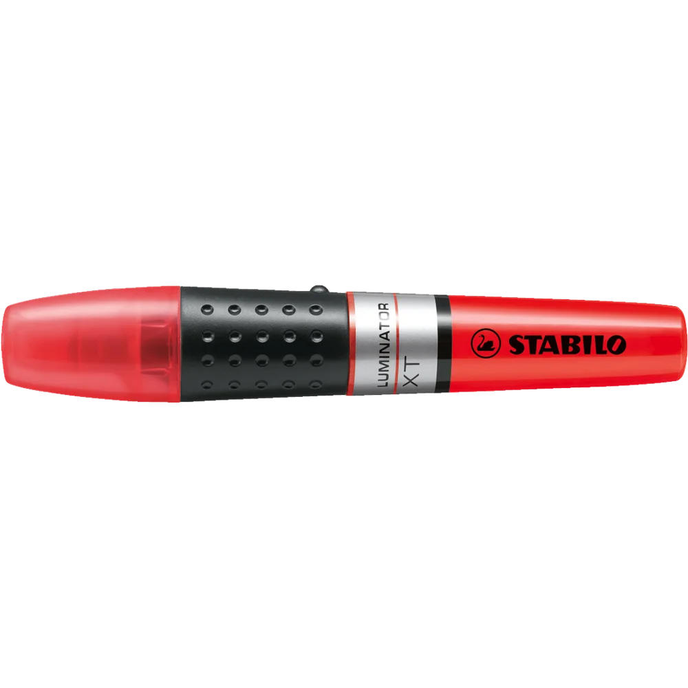 Szövegkiemelő 2-5mm, hengeres test Stabilo Luminator piros - Image 2