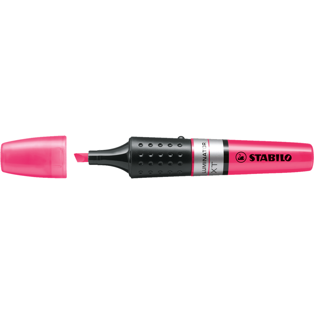 Szövegkiemelő 2-5mm, hengeres test Stabilo Luminator rózsaszín