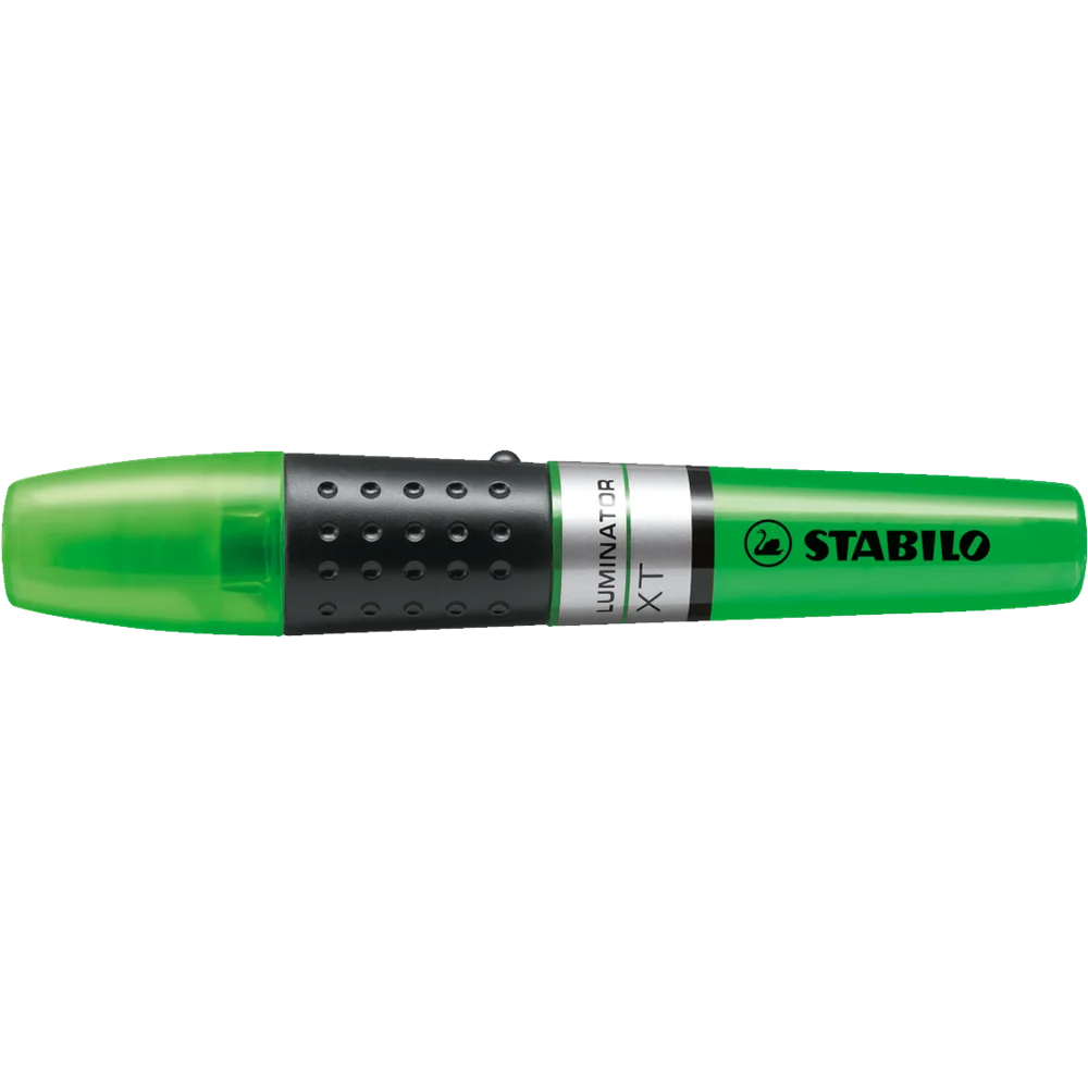 Szövegkiemelő 2-5mm, hengeres test Stabilo Luminator zöld - Image 2