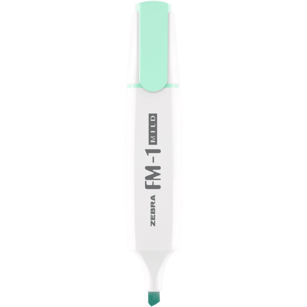 Szövegkiemelő 3,5 mm, Zebra FM-1 Mild, kékeszöld