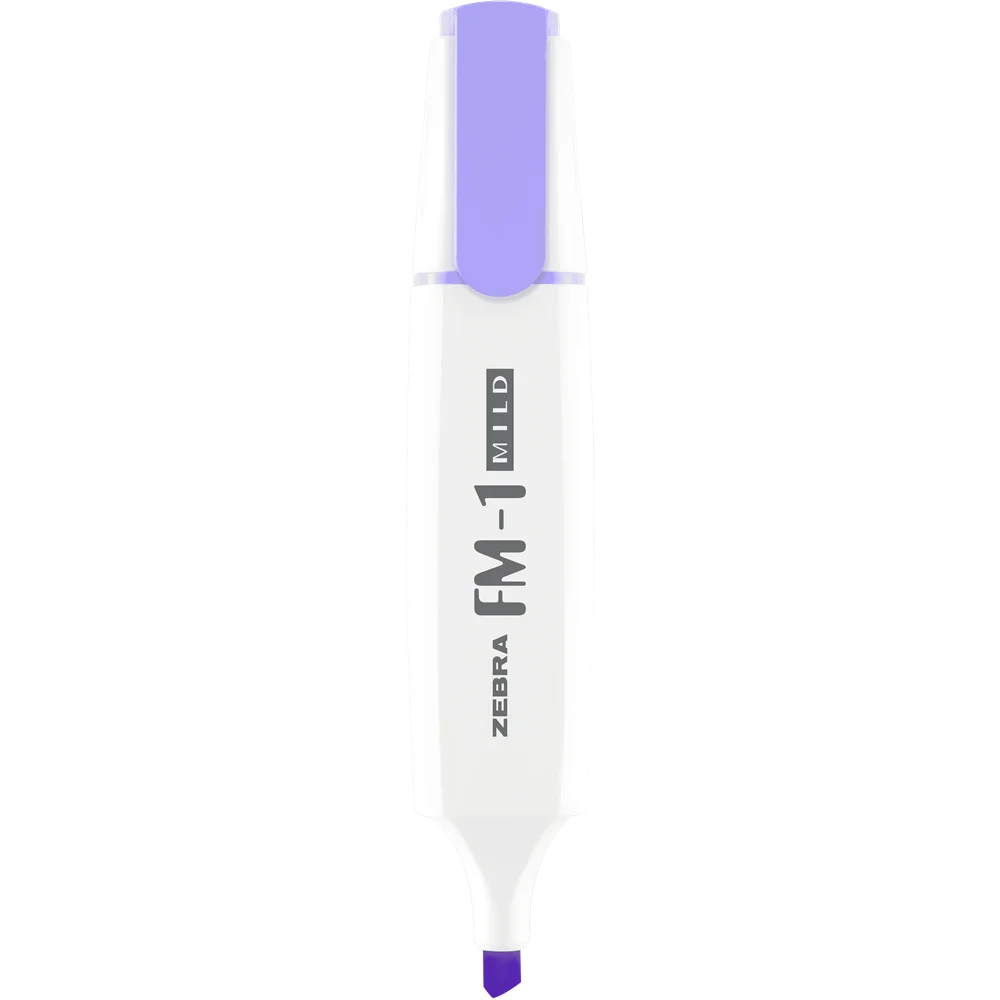 Szövegkiemelő 3,5 mm, Zebra FM-1 Mild, lila