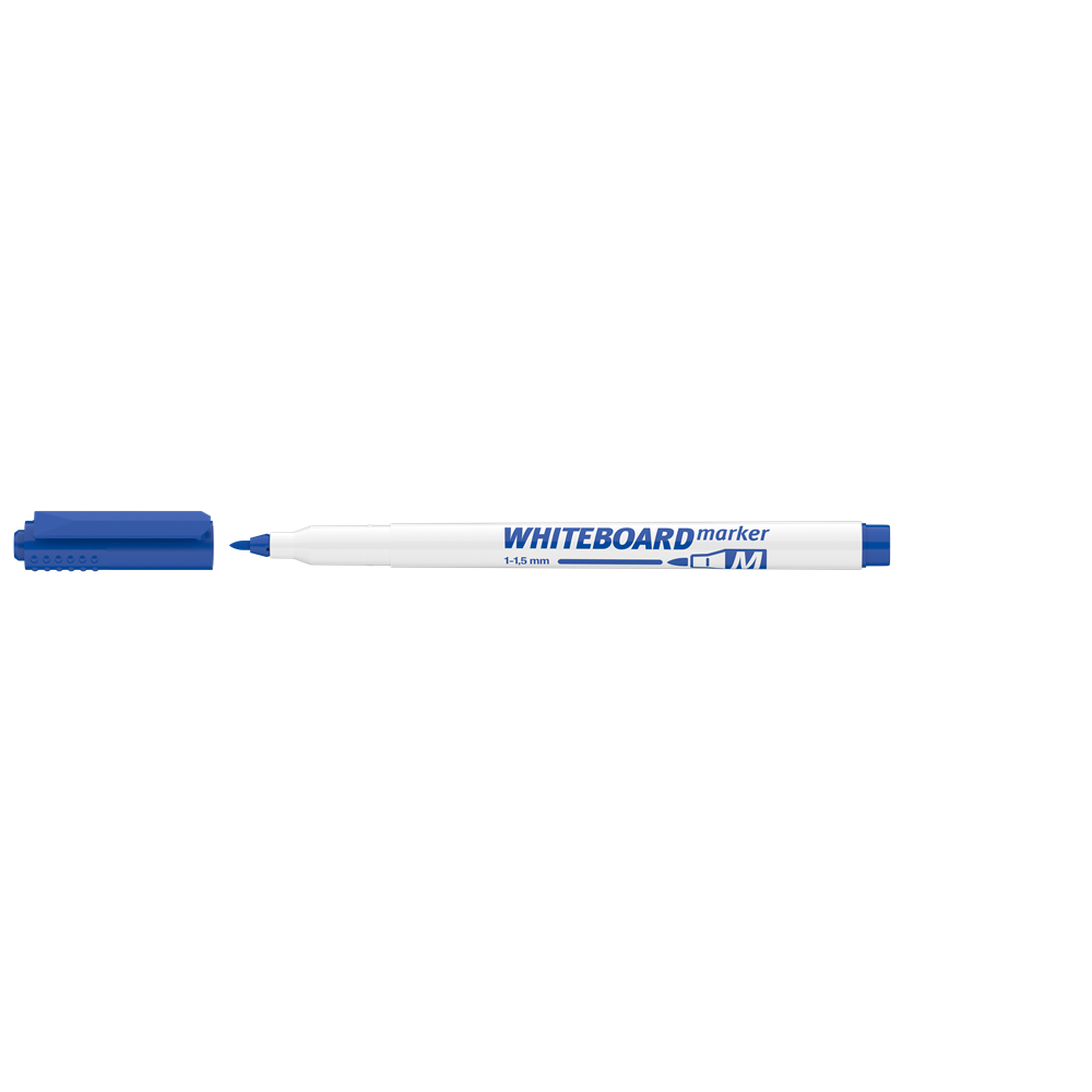 Táblamarker 1-1,5mm, M kerek Ico kék