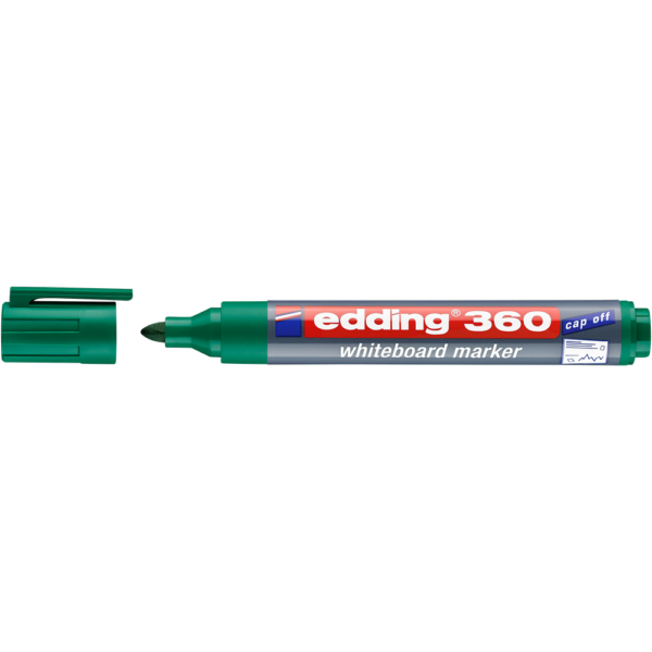 Táblamarker 1,5-3mm, kerek Edding 360 zöld
