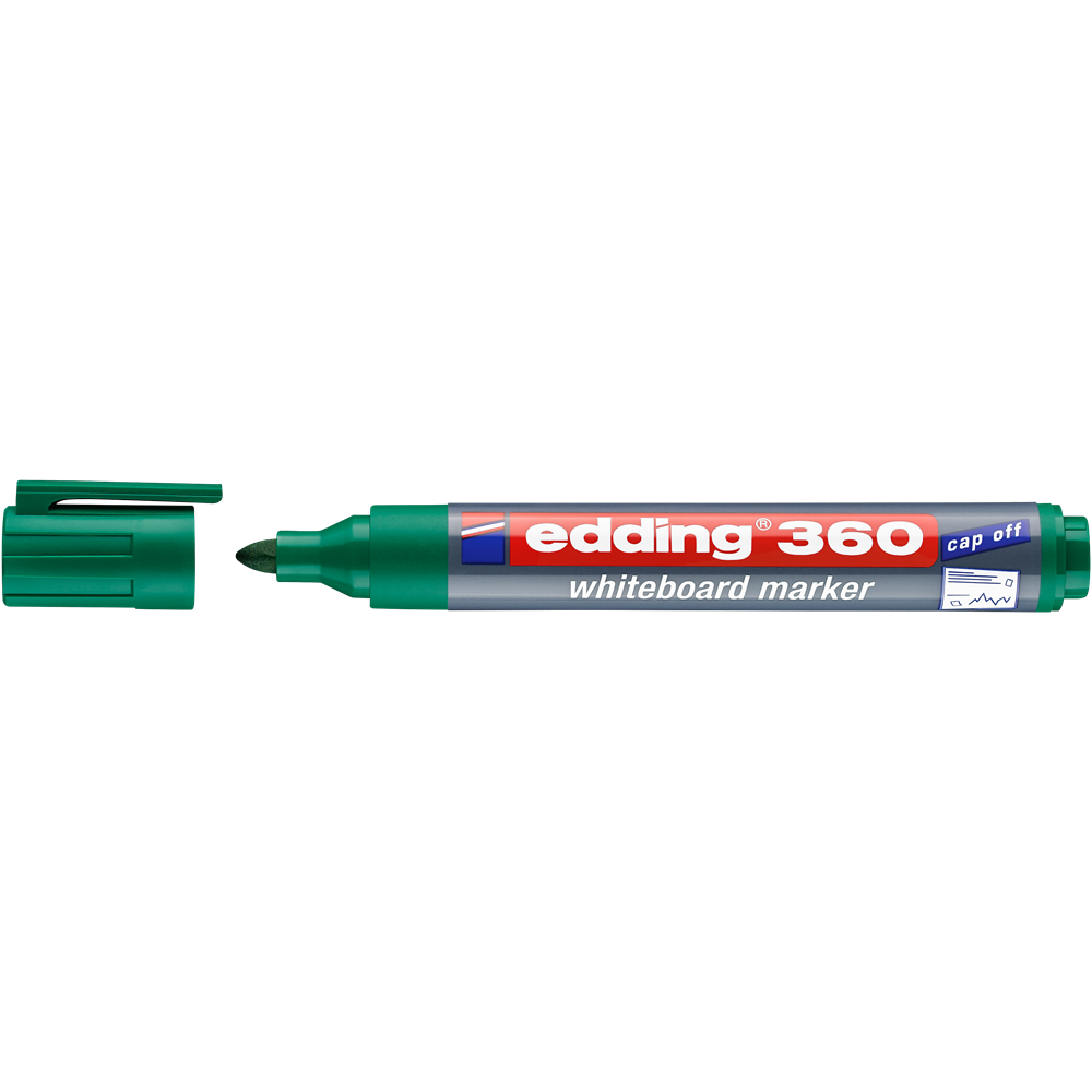 Táblamarker 1,5-3mm, kerek Edding 360 zöld