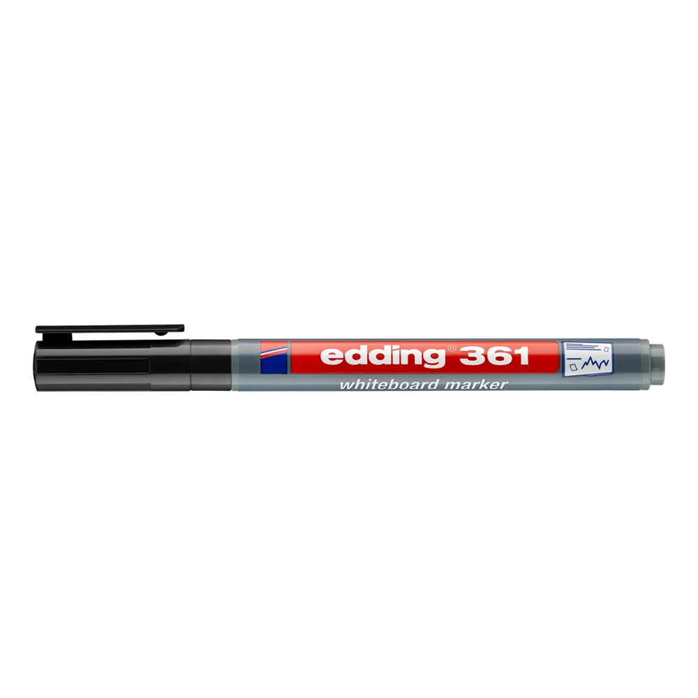Táblamarker 1mm, kerek Edding 361 fekete