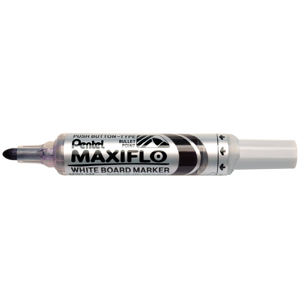 Táblamarker 2,5mm, kerek hegyű, Pentel Maxiflo lila