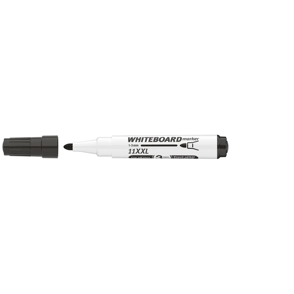 Táblamarker 3mm, kerek Ico 11XXL fekete