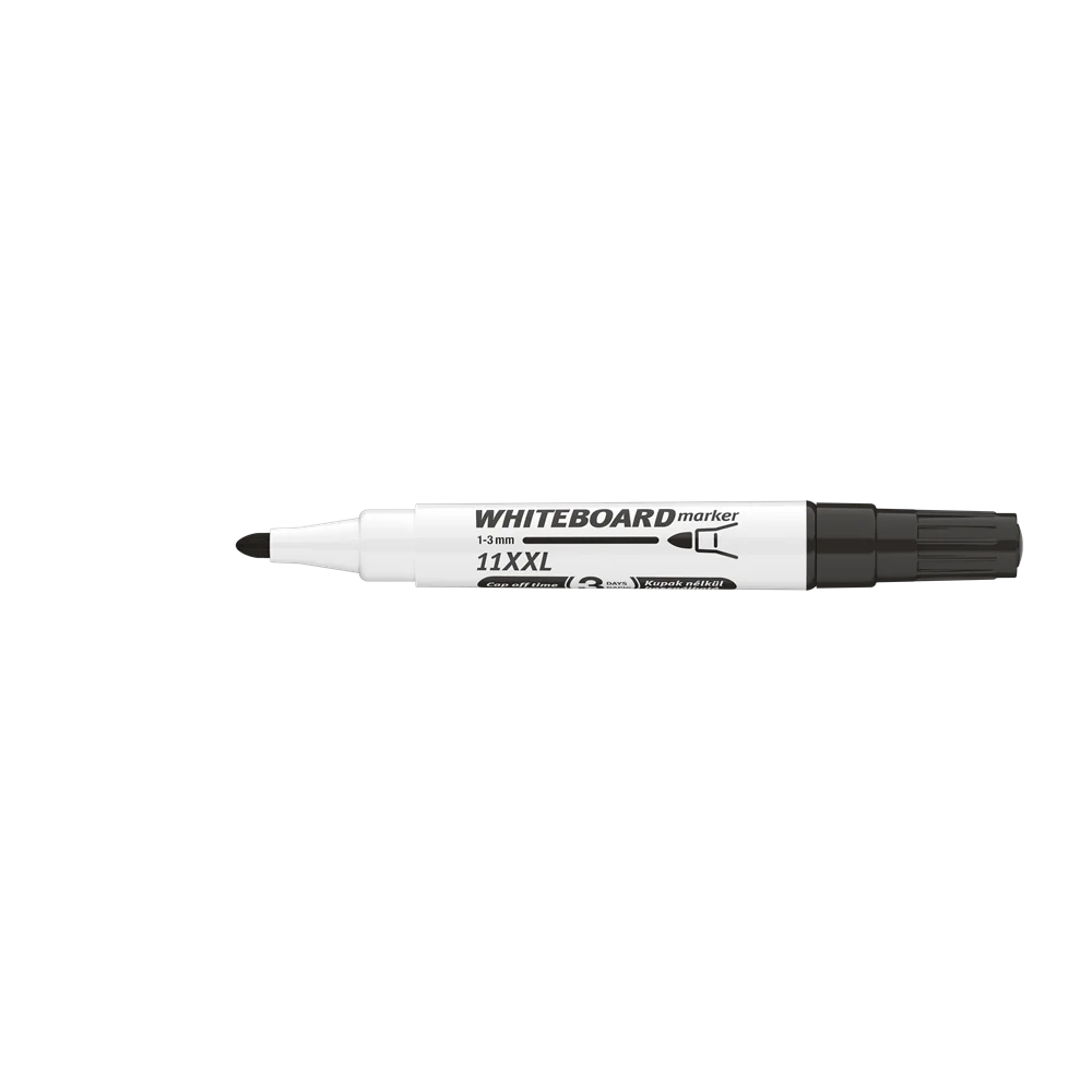 Táblamarker 3mm, kerek Ico 11XXL fekete - Image 2