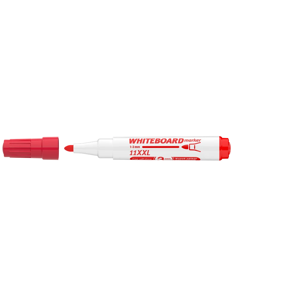 Táblamarker 3mm, kerek Ico 11XXL piros