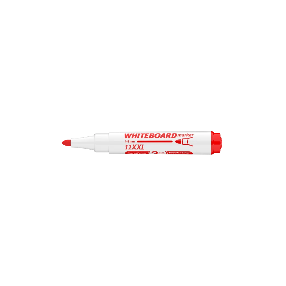 Táblamarker 3mm, kerek Ico 11XXL piros - Image 3