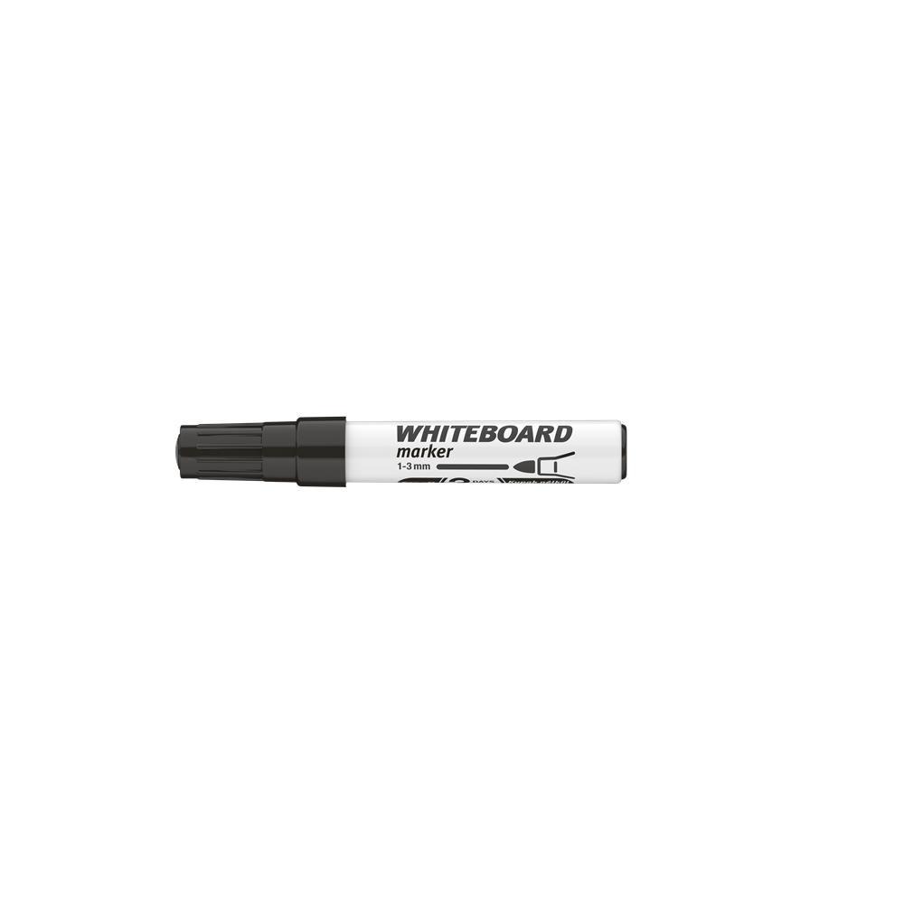 Táblamarker 3mm, kerek Ico 11 fekete - Image 4