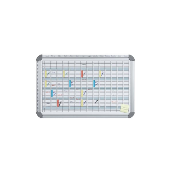 Tervezőtábla éves, havi, heti beoztással  EU5000 Franken