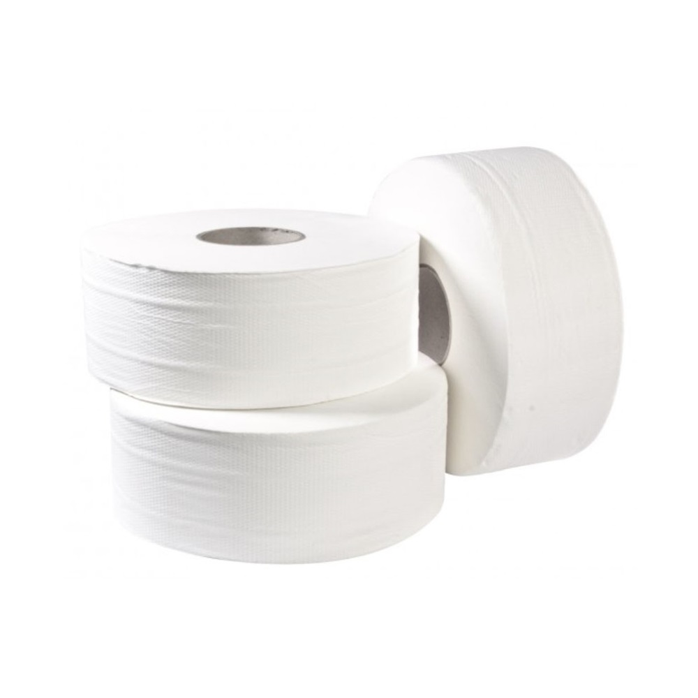 Toalettpapír 2 rétegű közületi átmérő: 19 cm 100 % cellulóz 120 m/tekercs 12 tekercs/karton Bluering® hófehér