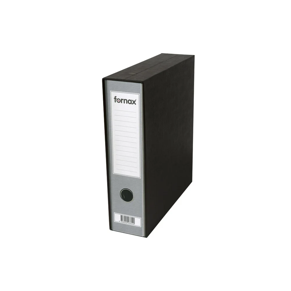 Tokos iratrendező A4, 8cm, Fornax Prestige metál ezüst