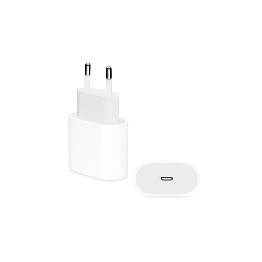 Töltő hálózati APPLE Type-C aljzat (20W, PD gyorstöltő, MHJE3ZM/A utód) fehér - Image 2
