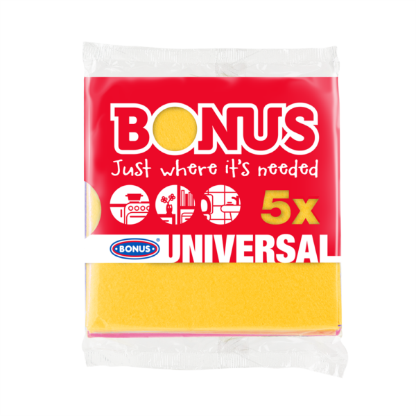 Törlőkendő általános 5 db/csomag Bonus_B170