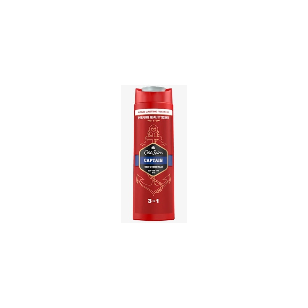 Tusfürdő 400 ml Captain Old Spice 2 in 1 férfi