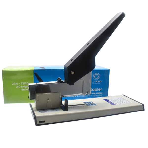 Tűzőgép, 210lap, nagyméretű fém testű Bluering® 490