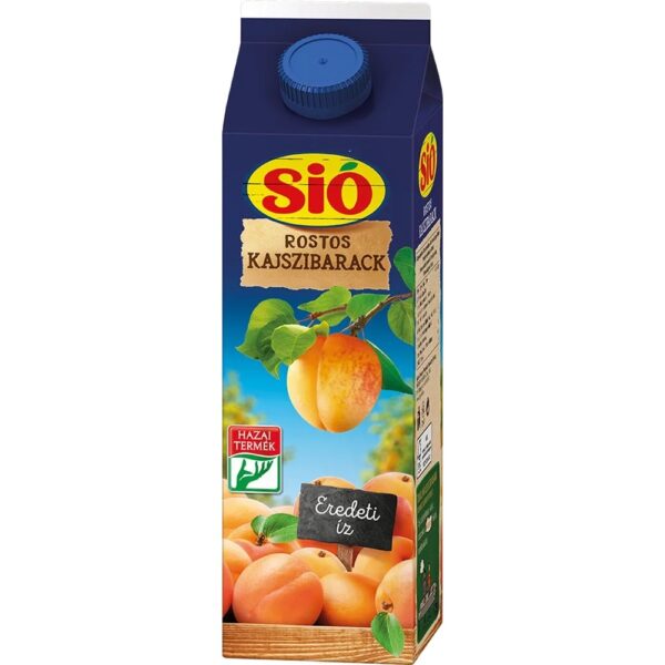 Üdítőital 1l SIÓ kajszi 20 %