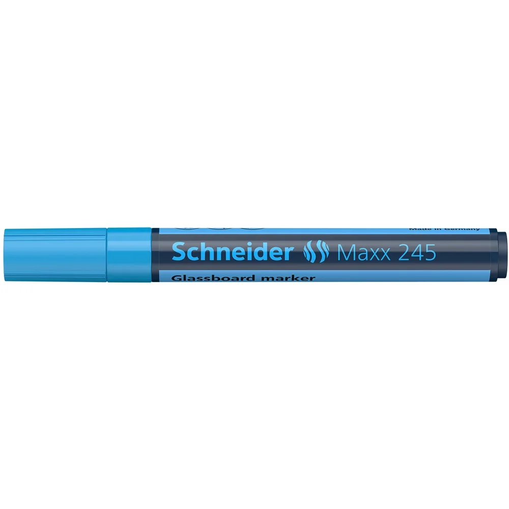 Üvegtábla marker 1-3mm, Schneider Maxx 245 kék