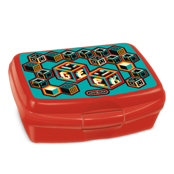 Uzsonnás doboz, fiús, Ars Una GEEK (5256) 23