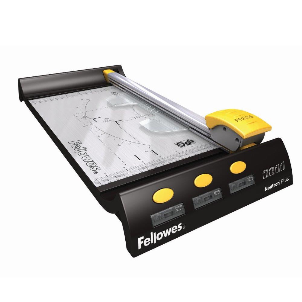 Vágógép görgős körkéses, A4, 10lap, Fellowes® Neutron A4+ - Image 2