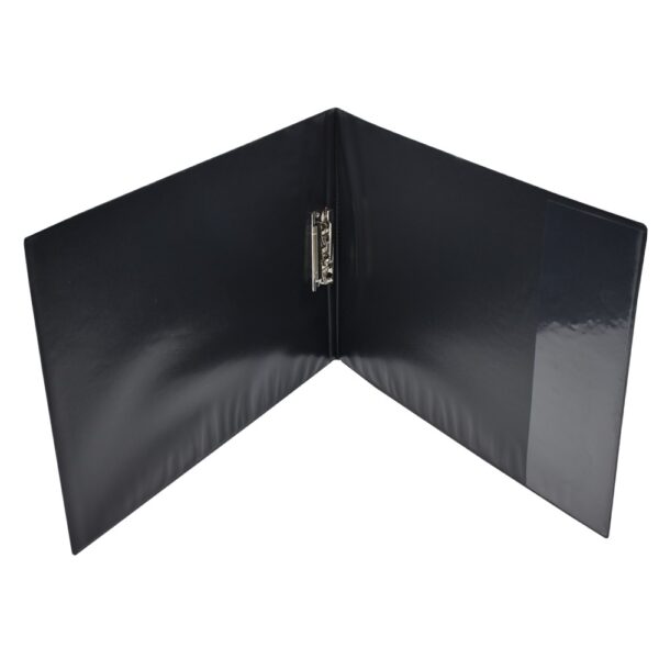 Villámzáras mappa A3, fekvő műanyag, Bluering®, fekete