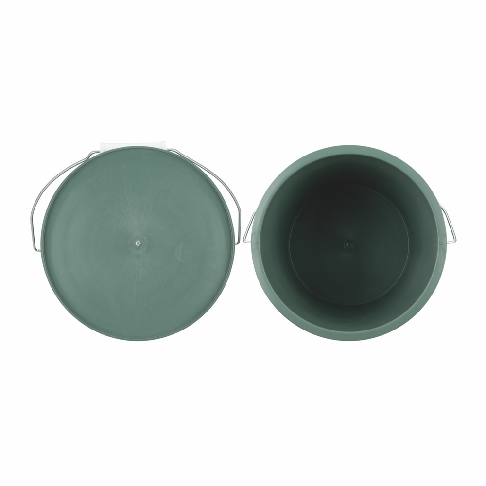 Vödör 10 literes műanyag fedél nélkül fém füllel újrahasznosított - Image 2