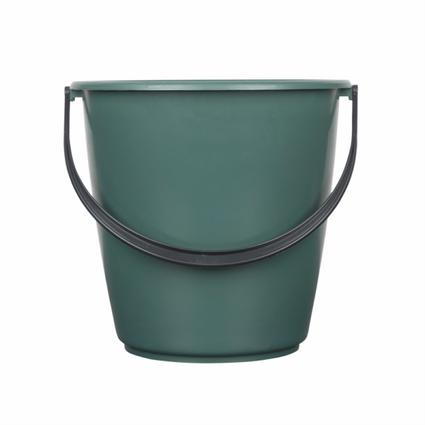 Vödör 5 literes műanyag fedél nélkül zöld