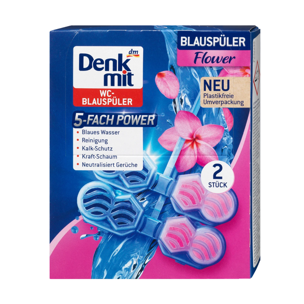 WC illatosító 2 x 48 g Flower Splash Denkmit