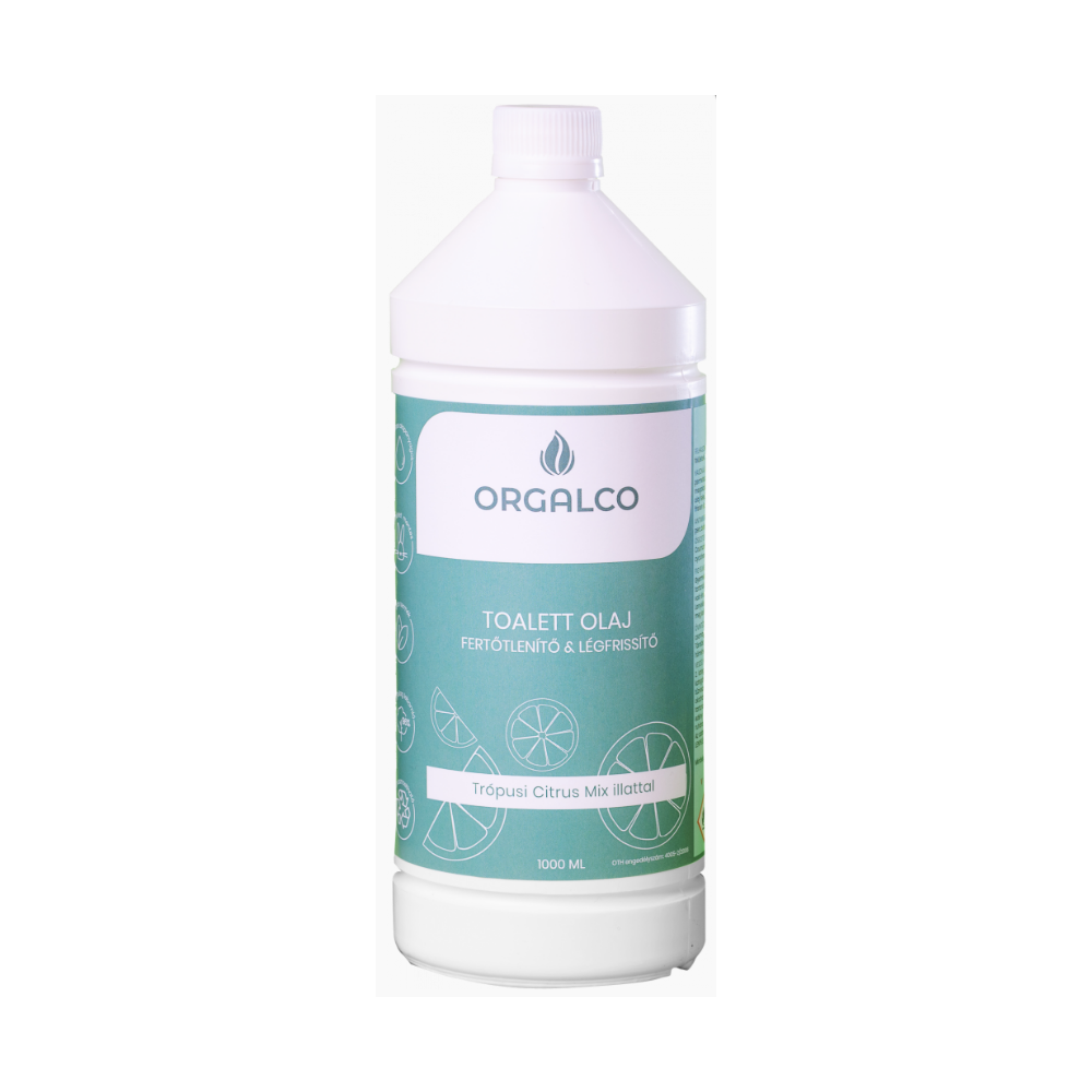WC illatosító olaj szórófejes 1 liter Orgalco Trópusi citrus - Image 3