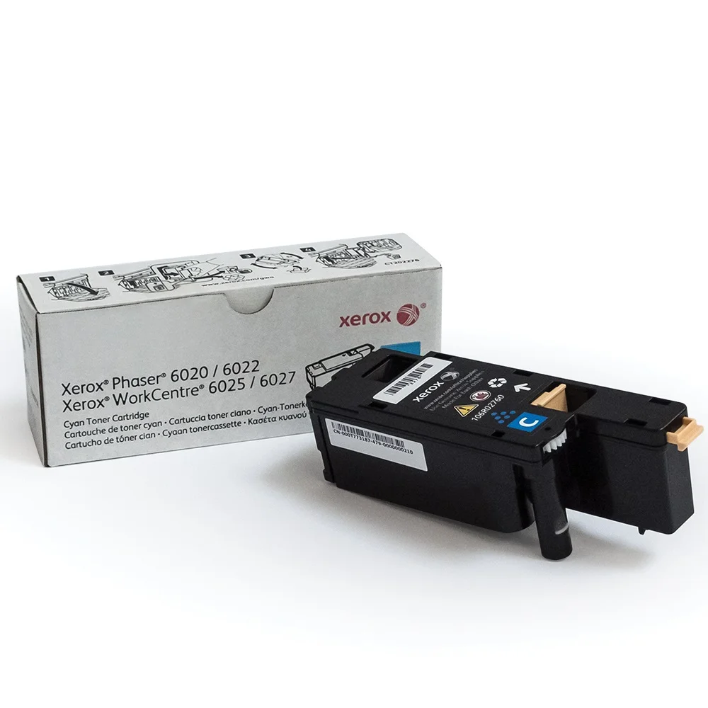 Xerox 6020/6027 toner cyan ORIGINAL 1K (106R02760)