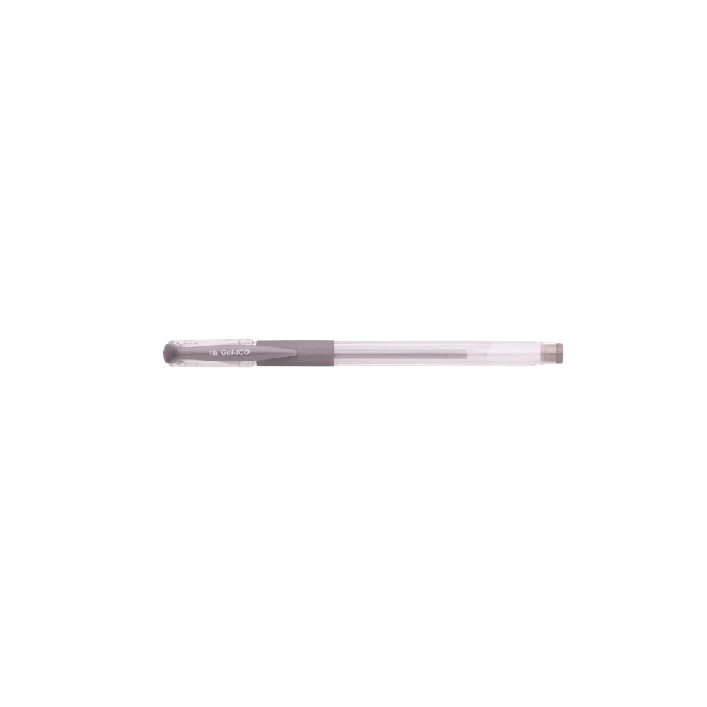 Zseléstoll 0,5mm, kupakos GEL-Ico, írásszín ezüst - Image 2