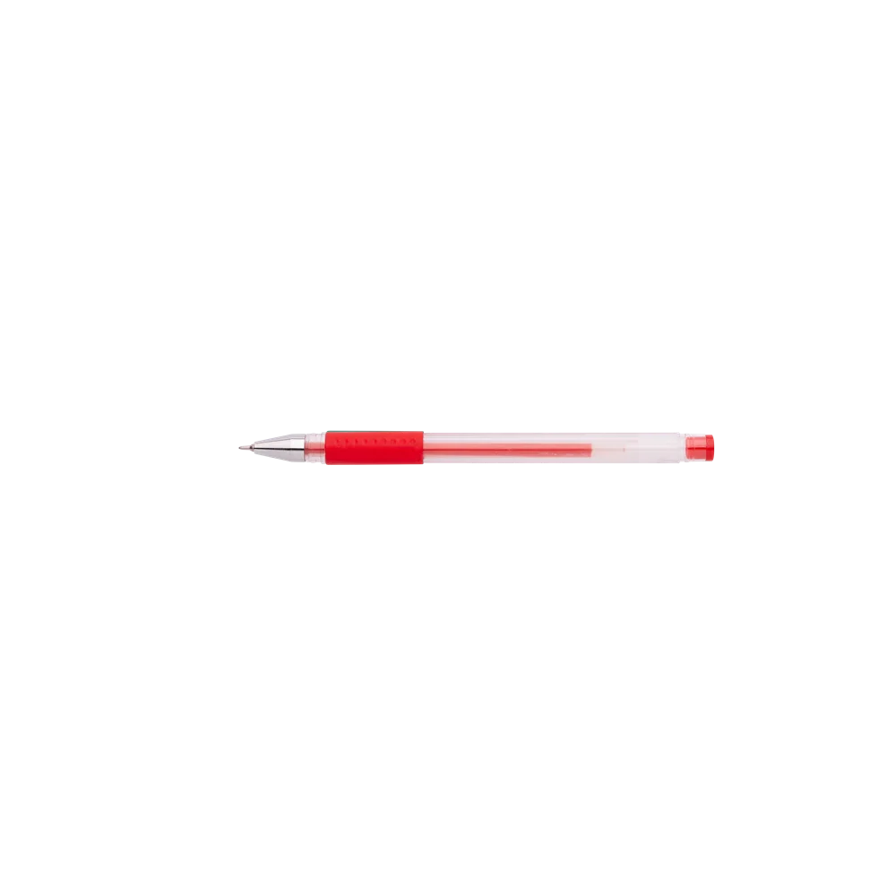 Zseléstoll 0,5mm, kupakos GEL-Ico, írásszín piros