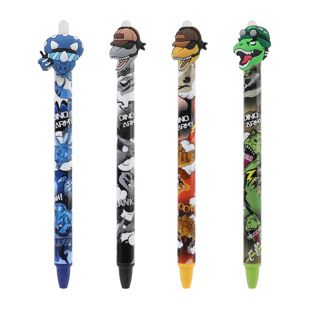 Zseléstoll radírozható, Dino Army, 36 db/display Nebulo - Image 2