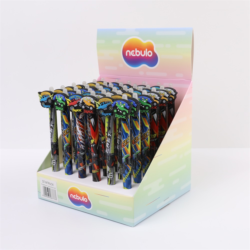 Zseléstoll radírozható, Monster Truck, 36 db/display Nebulo - Image 3
