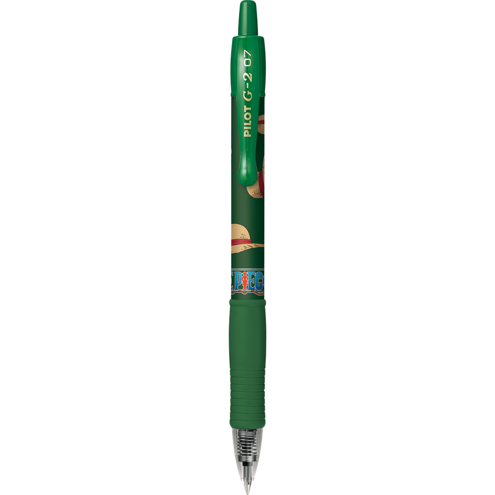 Zseléstoll 0,7mm, nyomógombos Pilot G-2 One Piece, írásszín zöld