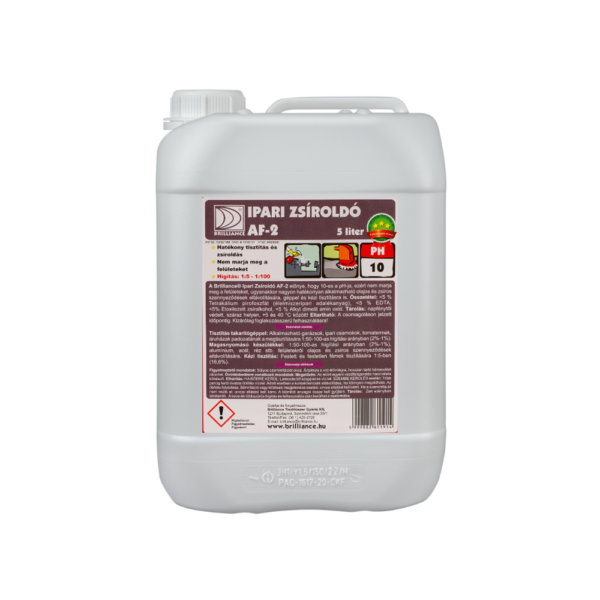 Zsíroldószer üzemi 5 liter Brilliance